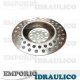 Stainless steel grid drain cover