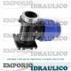 Plastic female flanged elbow for PE100 pipe
