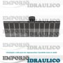 Soffione Doccia Quadro Slim Inox Nero Opaco