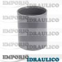 Manicotto FF PVC Grigio con Battente da 32