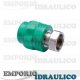 Straight Threaded Fitting PP-R Female with filler
