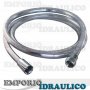 Flexible Shower Silver Metallic