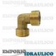 Yellow Brass Elbow MM