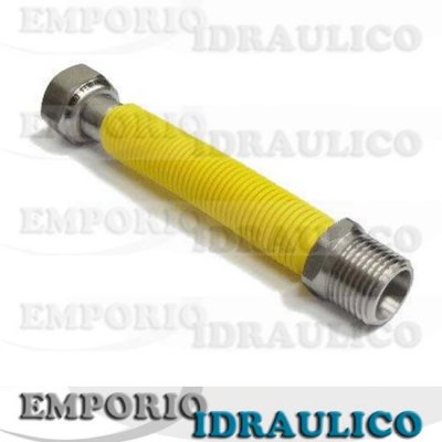 Giunto Estensibile Gas Guainato M 1" x F 1"