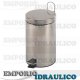 Cestino a Pedale Acciaio Inox Lucido