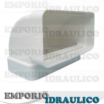 Curva Verticale Rettangolare ABS