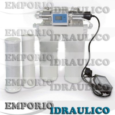Purifier filter with UV lamp