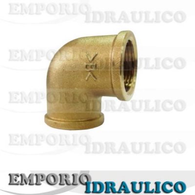 Gomito Ottone Giallo FF