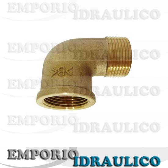 Gomito A Espansione Pex A 1/2 Pollice XFITTING – Ottone Senza Piombo, Singolo Pezzo